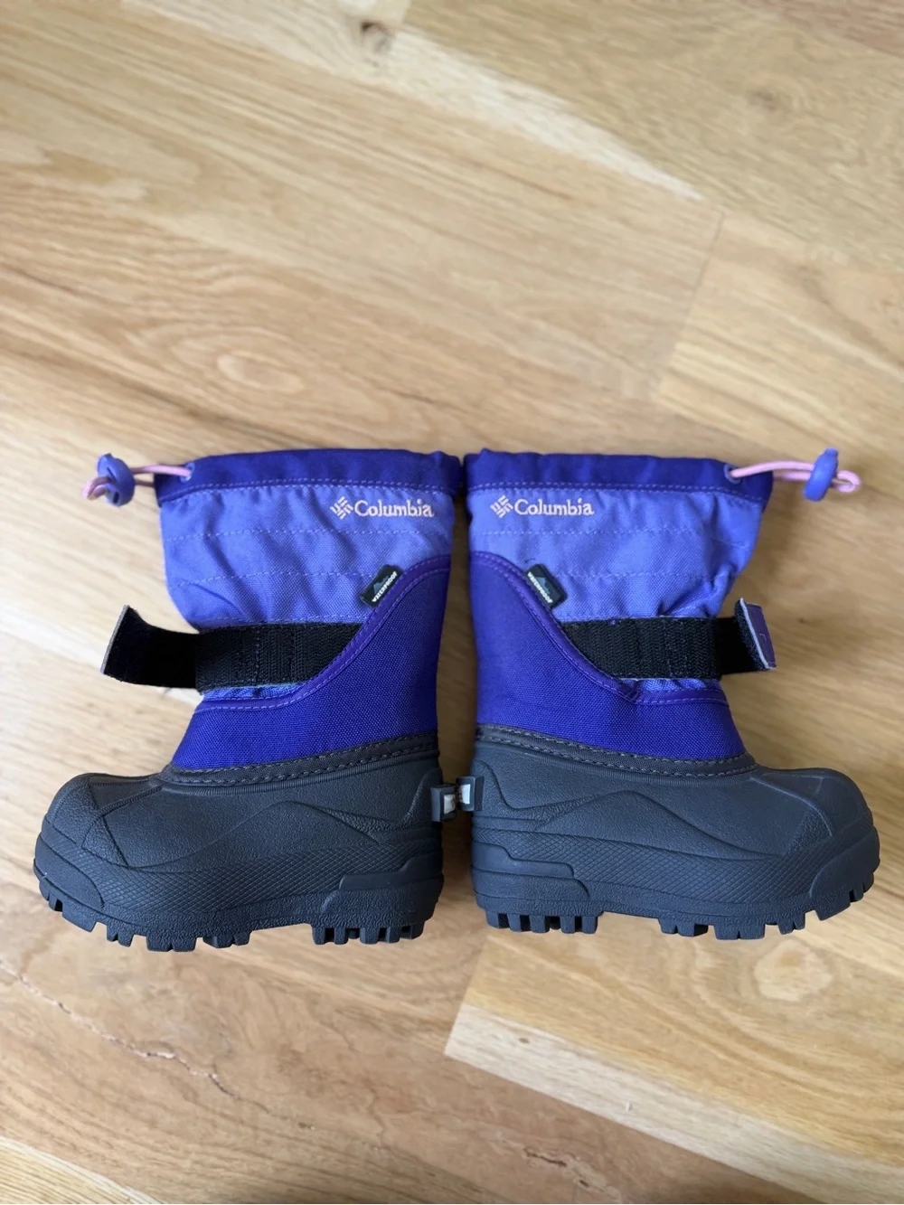 Columbia Powerbug Purple Snow Boots - Size Toddler 6